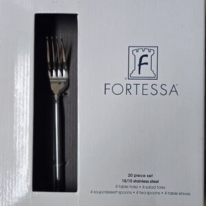 Fortessa Capri Flatware Set, 20-Piece Set